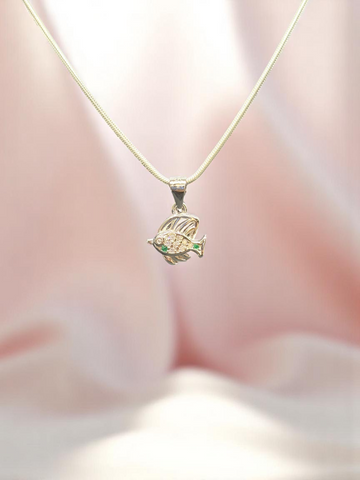 925 Silver Fish Pendant