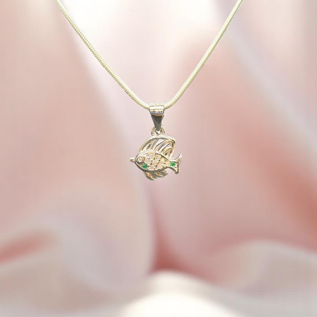 925 Silver Fish Pendant