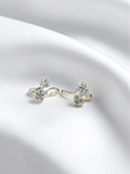925 silver oxidized star toe rings, designed to add a celestial touch to your toe ring collection.