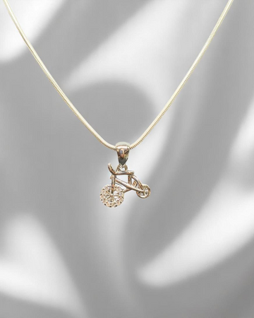 925 Silver Cycle Pendant