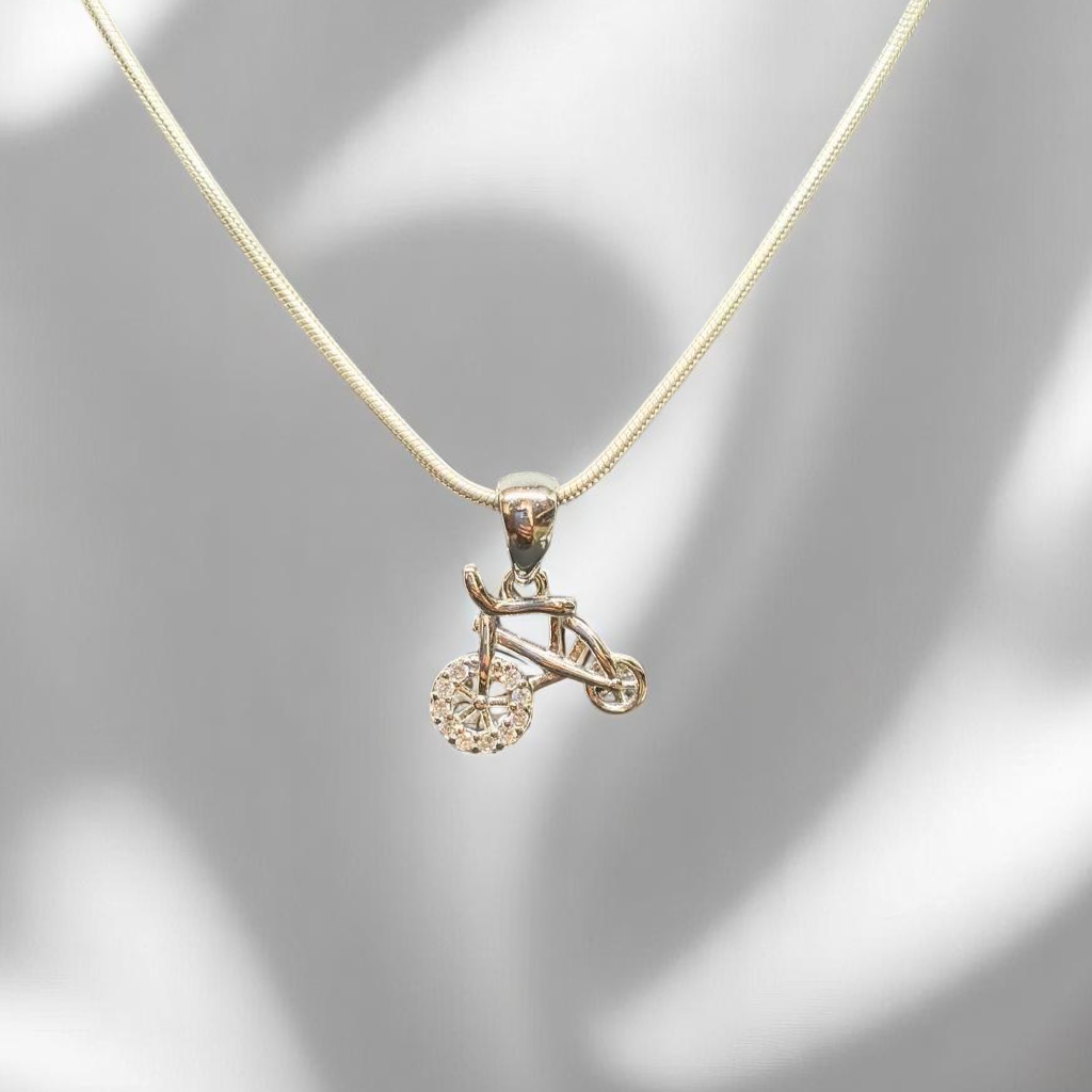 925 Silver Cycle Pendant
