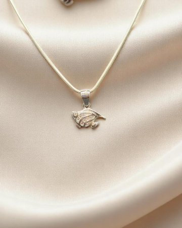 925 Silver Fish Pendant