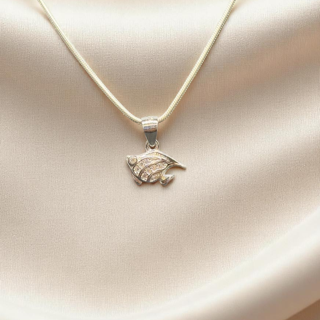 925 Silver Fish Pendant
