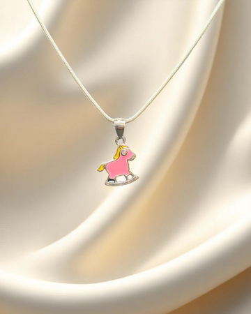 925 Silver Baby Horse Pendant