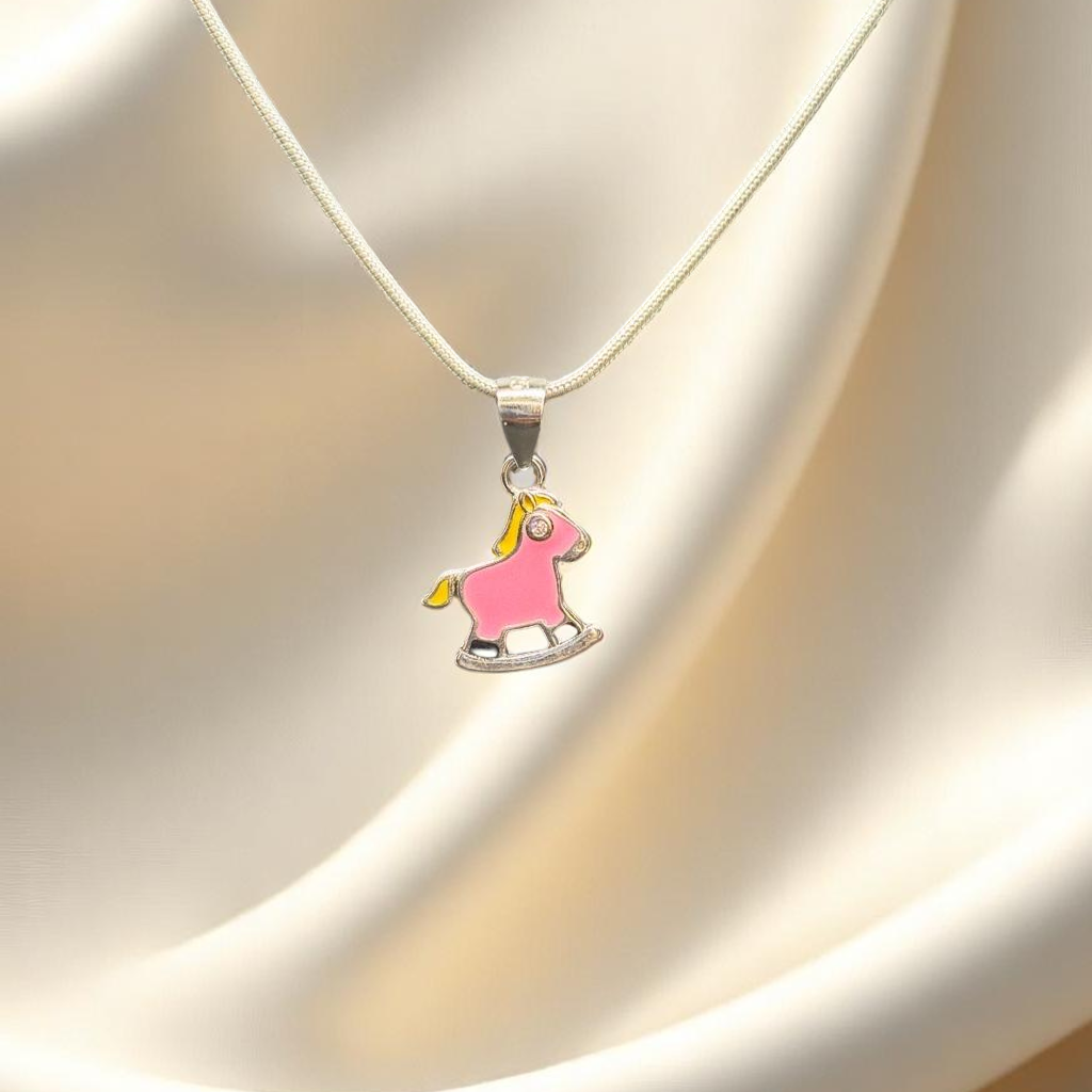 925 Silver Baby Horse Pendant