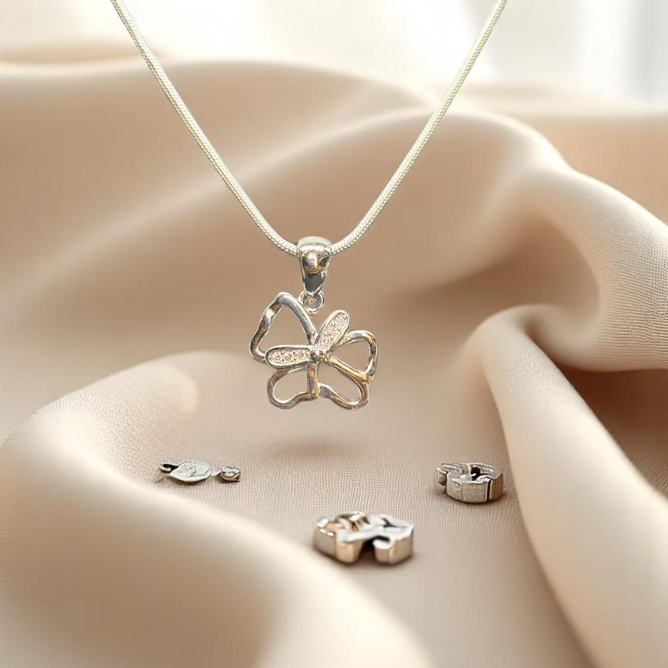 925 Silver Butterfly Pendant
