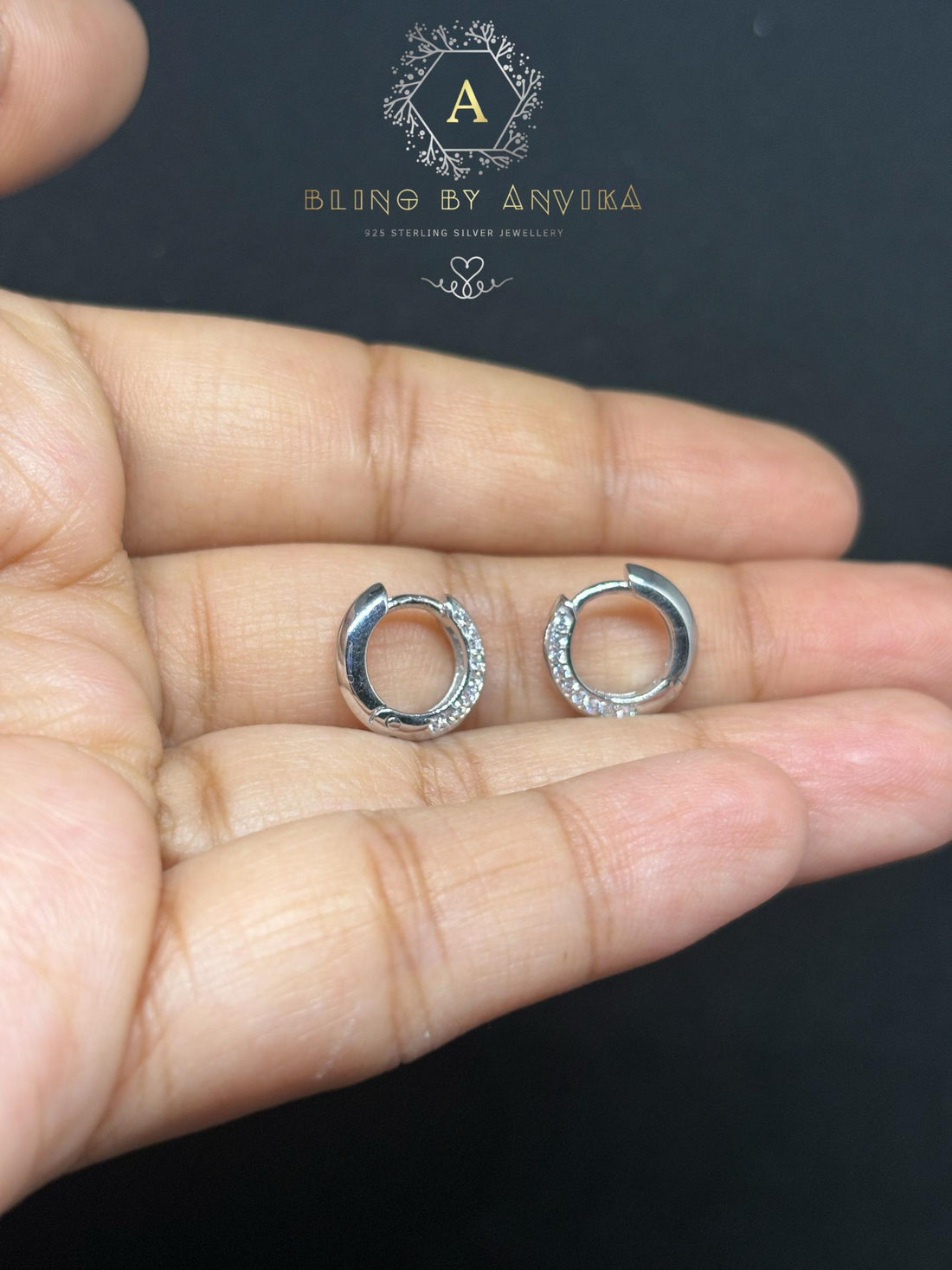 925 Silver Hoop Earrings