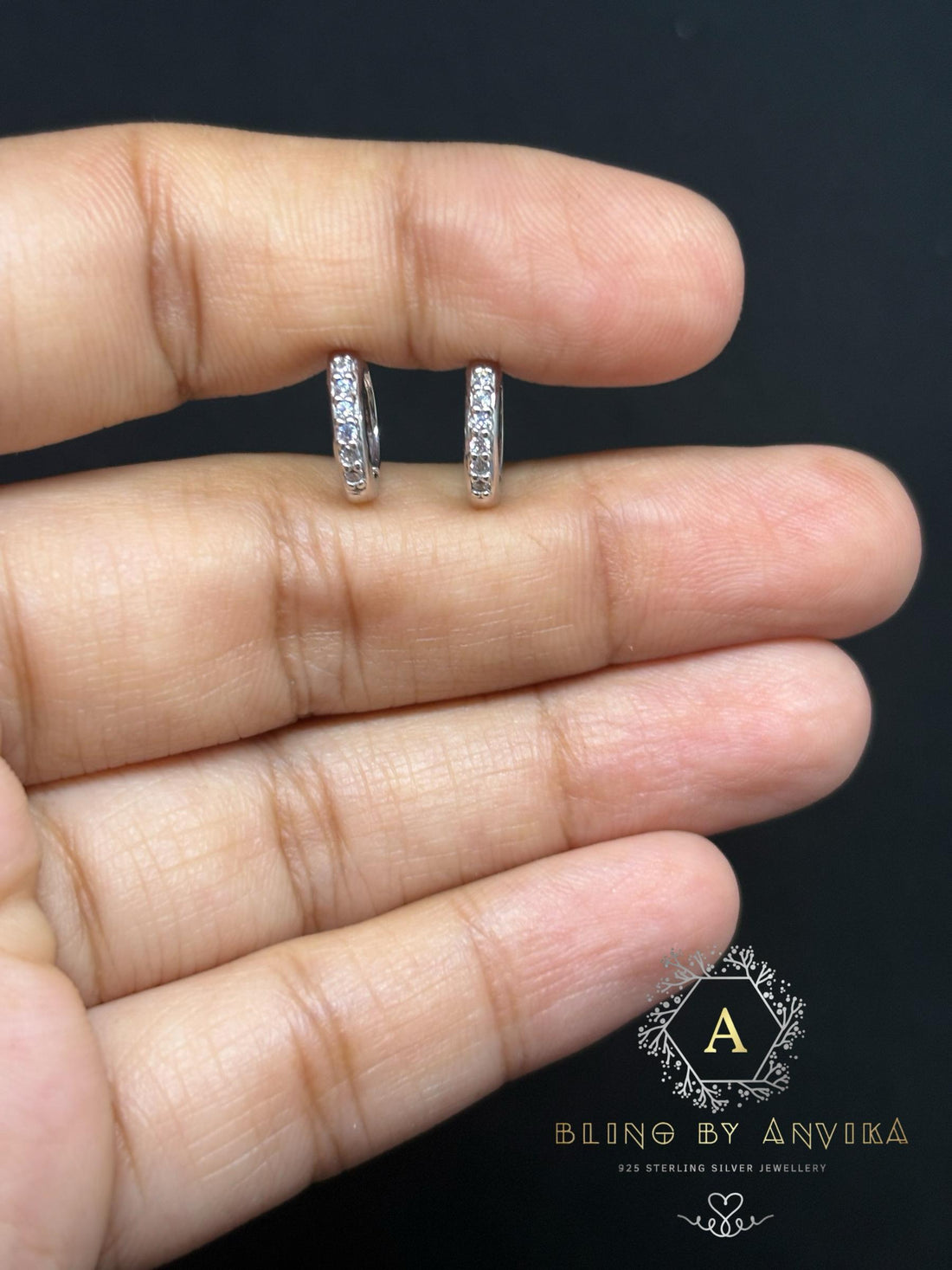 925 Silver Hoop Earrings