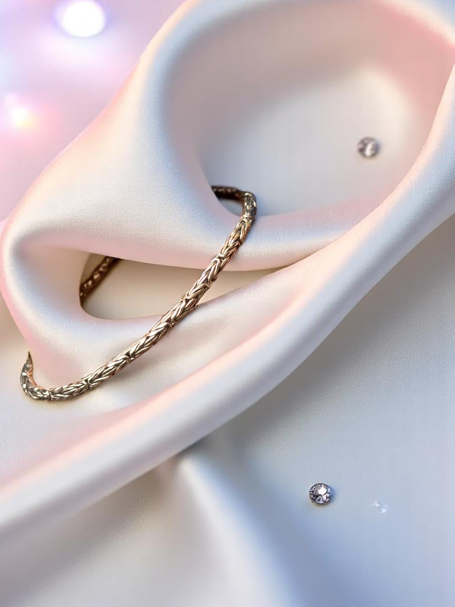 Masculine 925 silver bracelet with a bold, refined design.