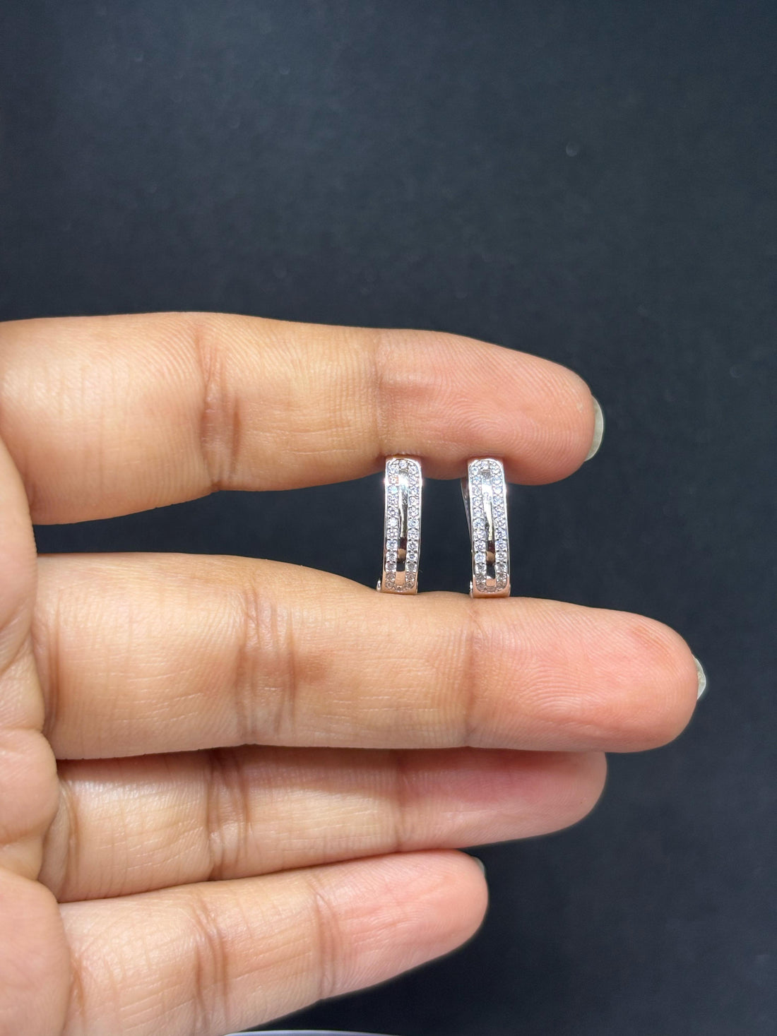 925 Silver Hoop Earrings
