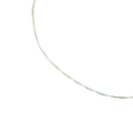 BlingbyAnvika 925 Sterling Silver delicate box neck chain, minimalist design, perfect for layering or standalone wear.