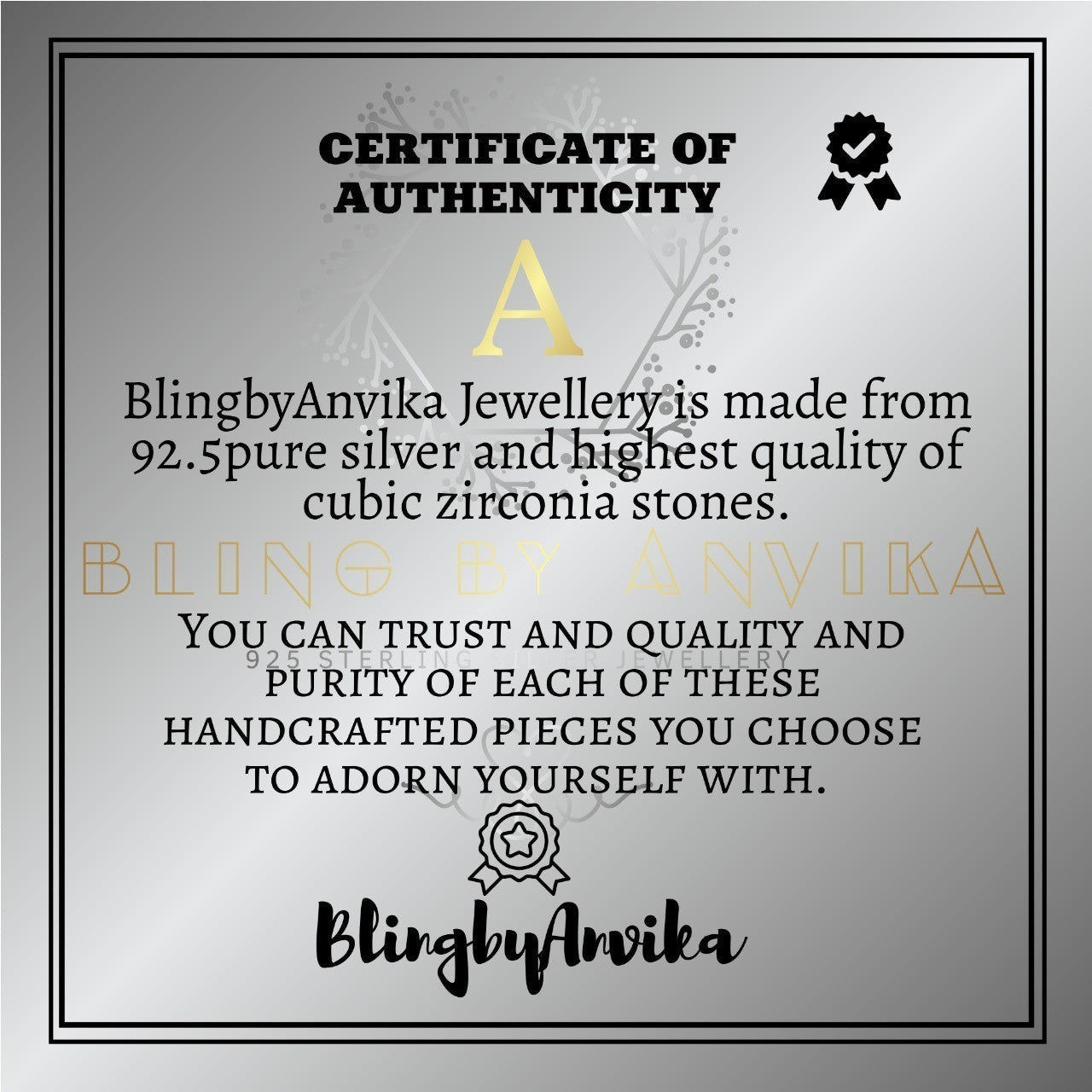 BlingbyAnvika 925 Sterling Silver Delicate Butterfly Pendant with textured wings, symbolizing transformation and grace.