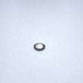 BlingbyAnvika 925 sterling silver nose ring featuring a textured twisted hoop design on a white background.
