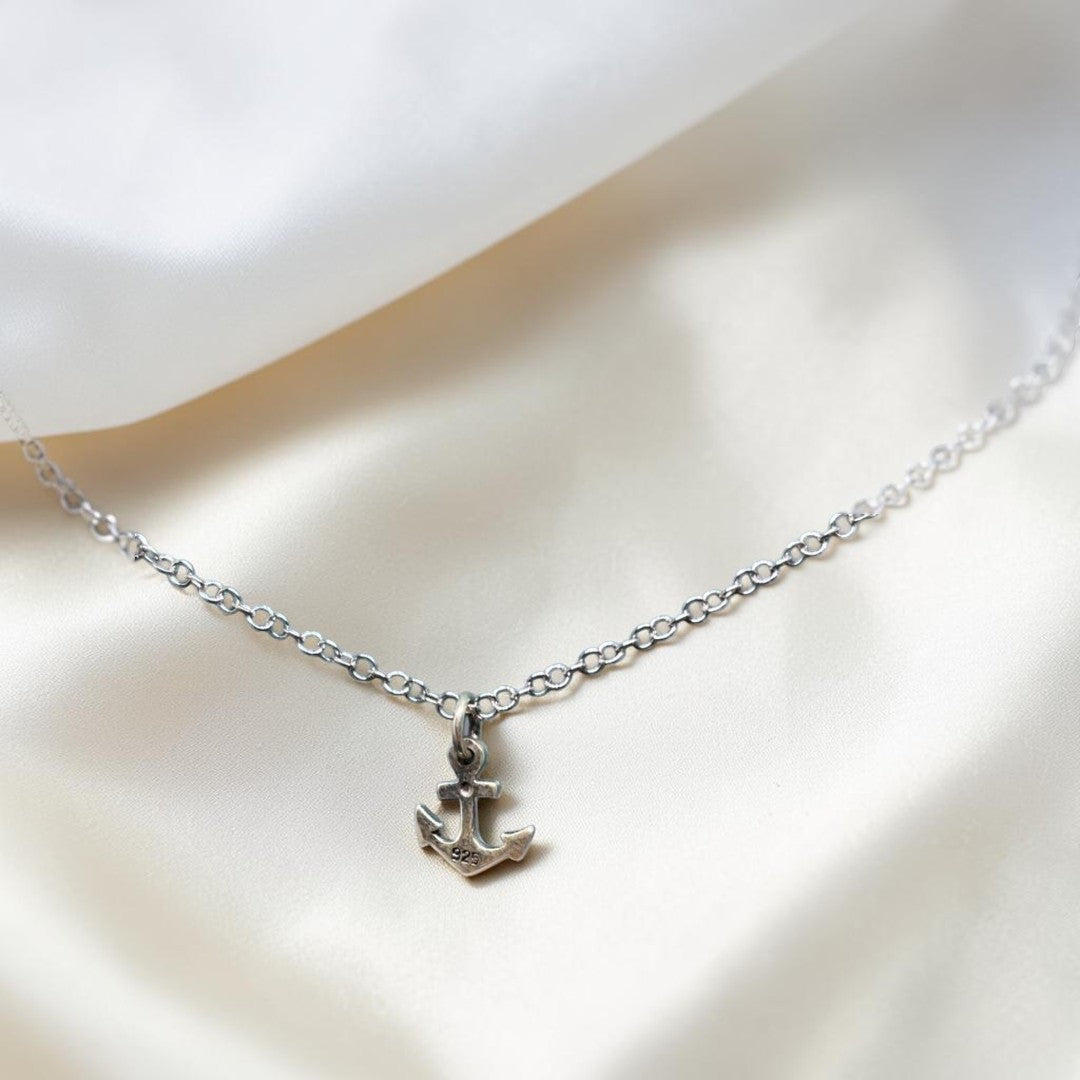 BlingbyAnvika sterling silver anchor charm Pendant