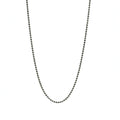 BlingbyAnvika 925 sterling silver ball bead neck chain for men with a polished finish
