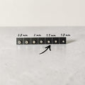 BlingbyAnvika 925 Sterling Silver stud nosepins with clear cubic zirconia stones in various sizes (1.8mm-2.8mm).