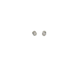 BlingbyAnvika 925 Sterling Silver stud earrings with sparkling cubic zirconia stones and screw-back closure.