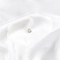 BlingbyAnvika 925 sterling silver stud earring with a round cubic zirconia stone.
