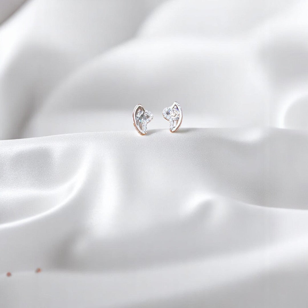BlingbyAnvika 925 sterling silver studs with AAA-grade zircon stones, hypoallergenic and lightweight.