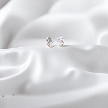 BlingbyAnvika 925 sterling silver studs with AAA-grade zircon stones, hypoallergenic and lightweight.