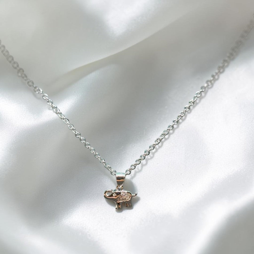 BlingbyAnvika sterling silver elephant pendant