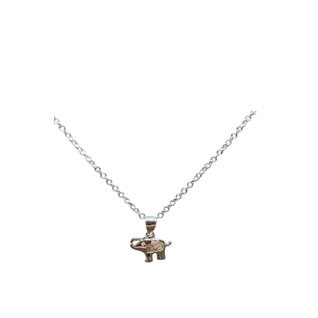 BlingbyAnvika sterling silver elephant pendant