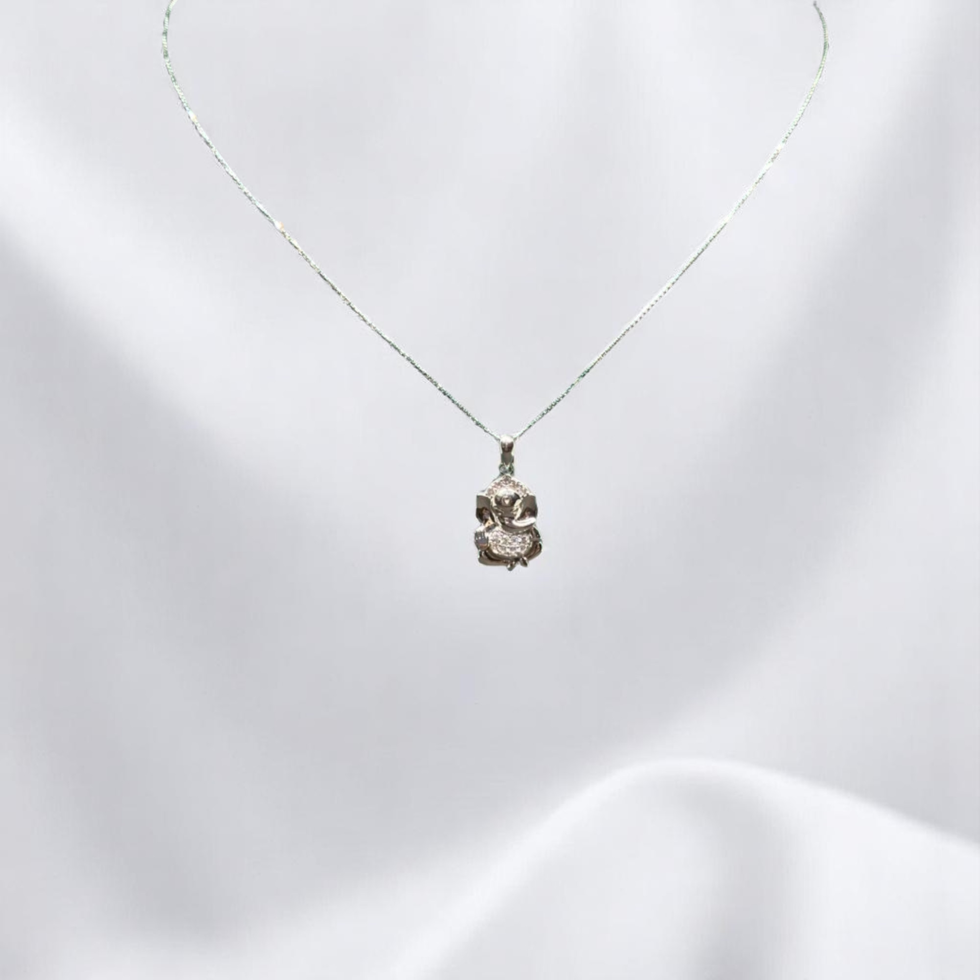 925 Silver Ganapathi pendant