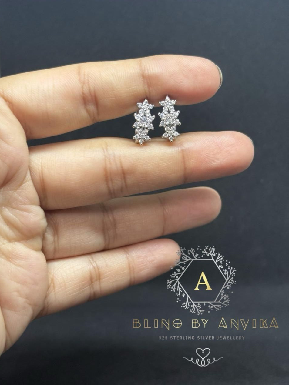 925 Silver Hoop Earrings