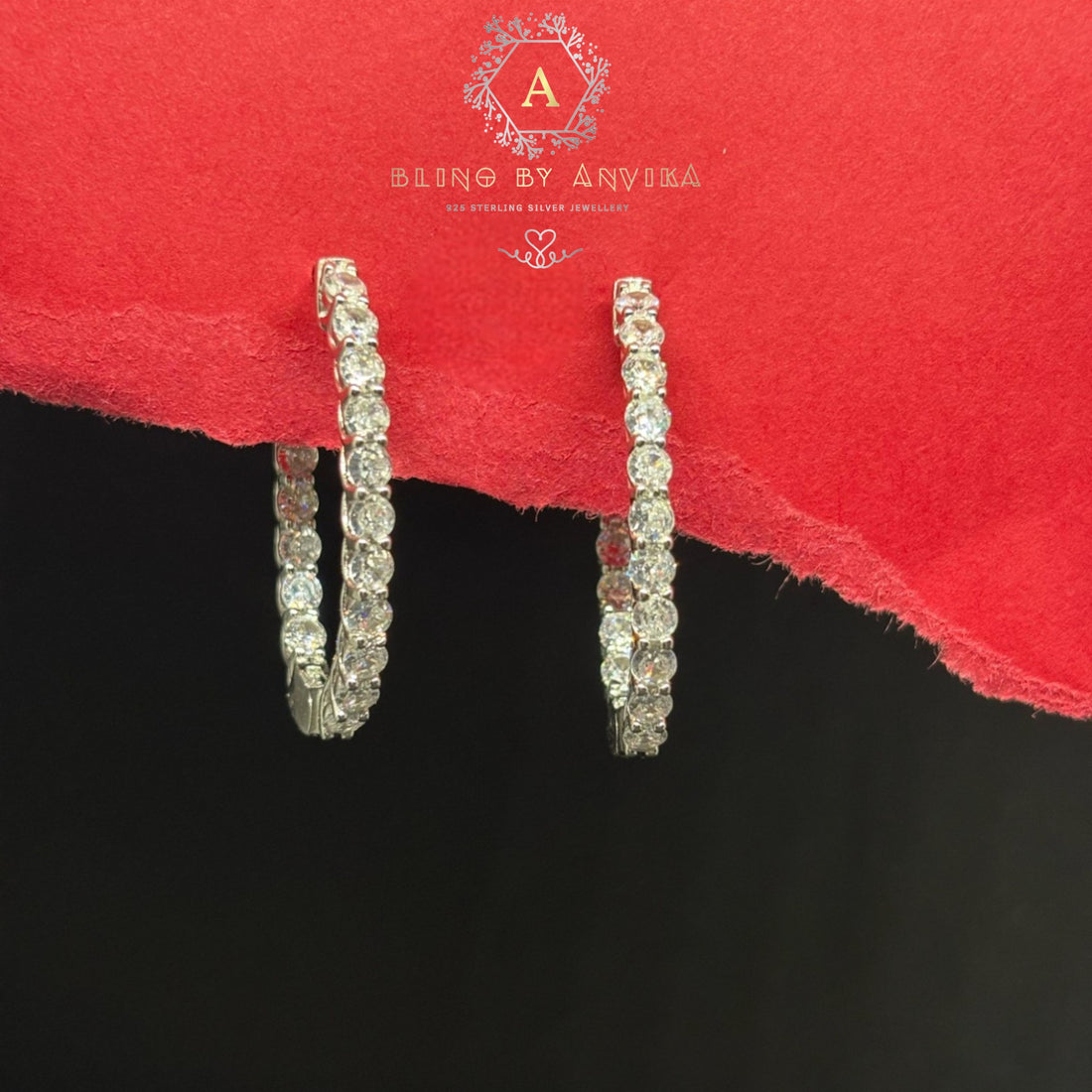 925 Silver Hoop Earrings